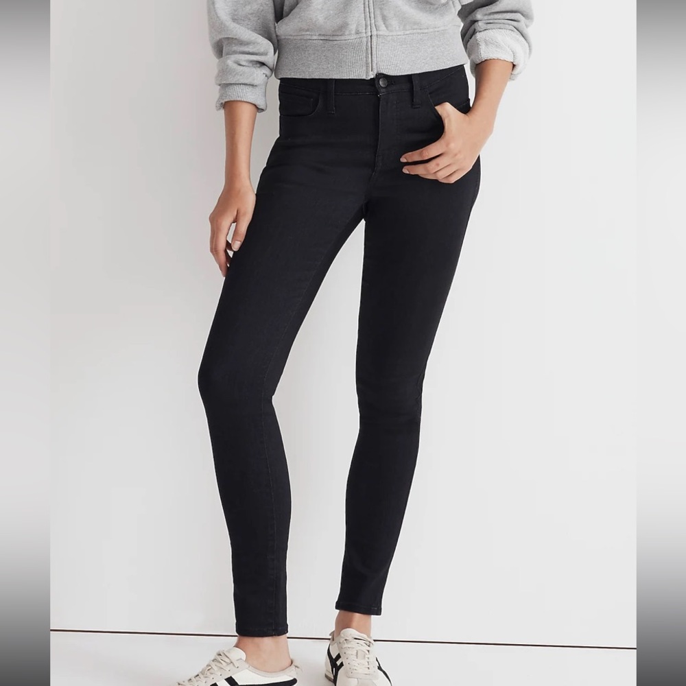 Madewell 9" Mid-Rise Roadtripper Skinny Jeans in Bennett Wash Size 26